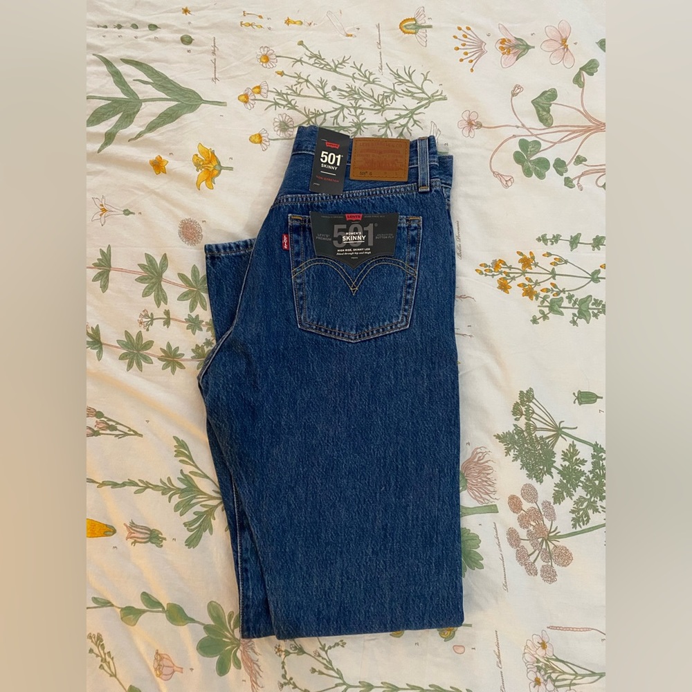 Levi’s 501 Skinny Jeans-Size 28x30